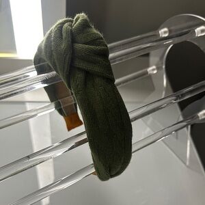 Elegant Olive Knotted Headband
